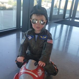 Aviator toddler costume